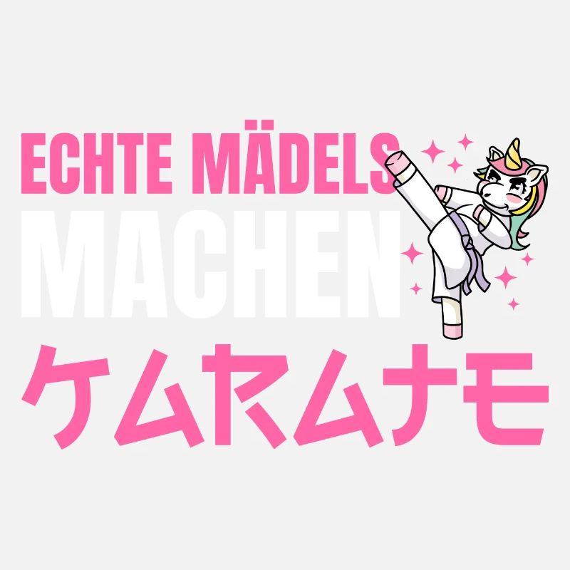 Karate Mädchen Kampfsport