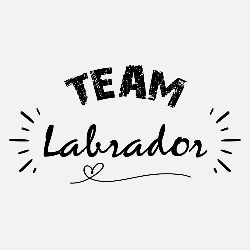 Team Labrador, idée cadeau pour amis des chiens