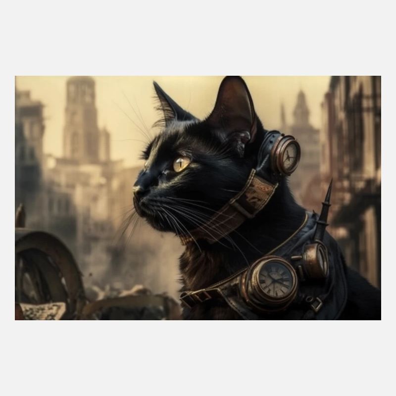 Cat Black 8