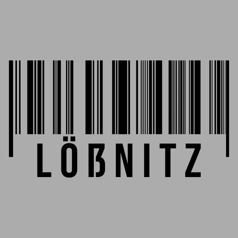 Erzgebirge Strichcode Lößnitz