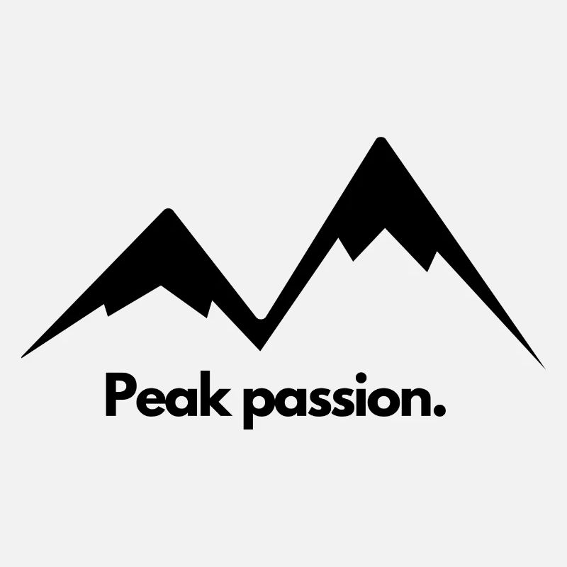 Peak passion. Mountains Hiking