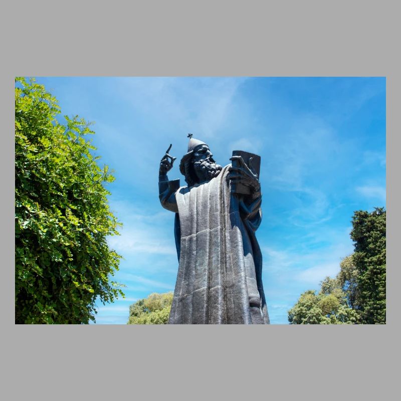 Statue de Grégoire de Grgur Ninski à Split