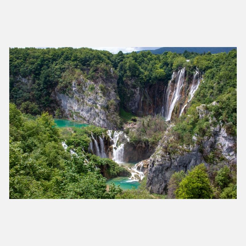 Cascade de Veliki Slap Parc national des lacs de Plitvice