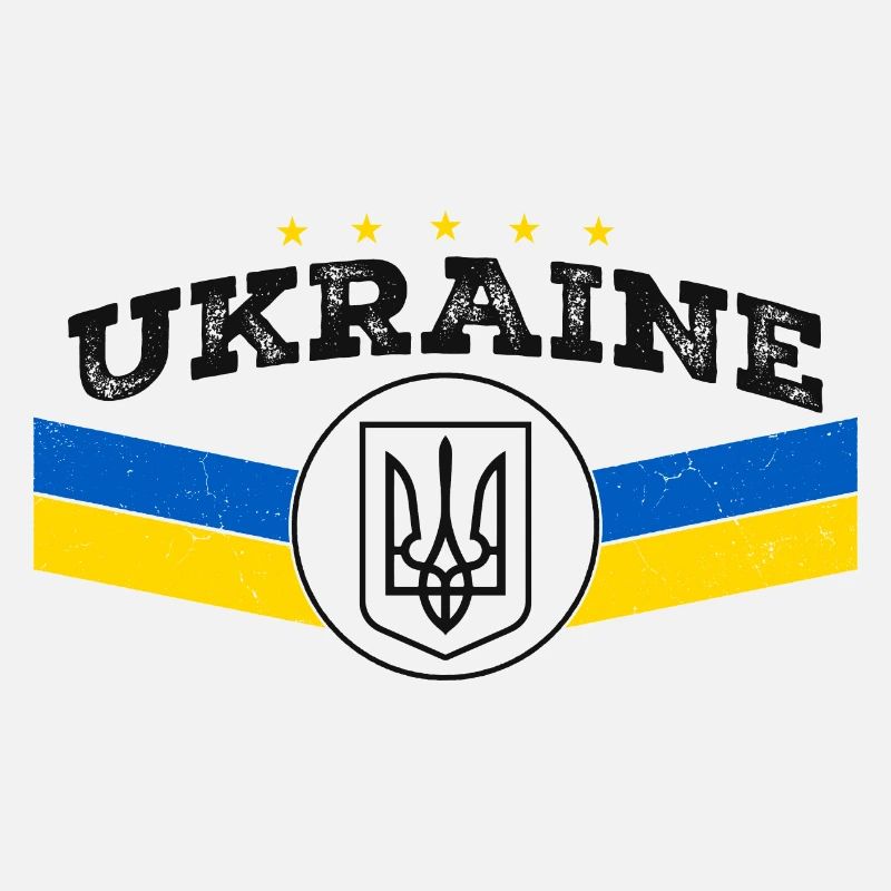 Ukraine Trident - Symbole ukrainien Tryzub