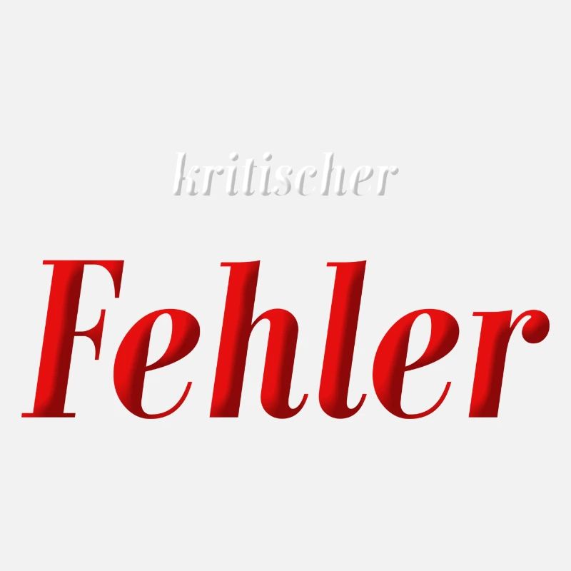 kritischer Fehler