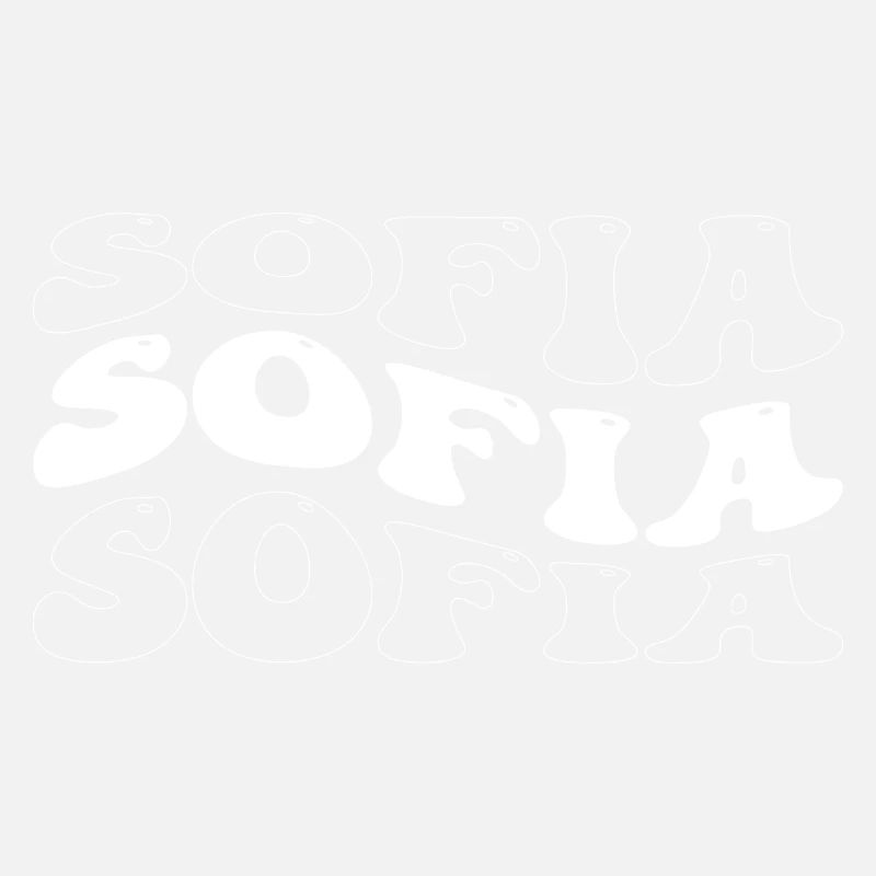 Lustige Sofia Groovy 4 Männer Frauen Cool Sofia Batiken