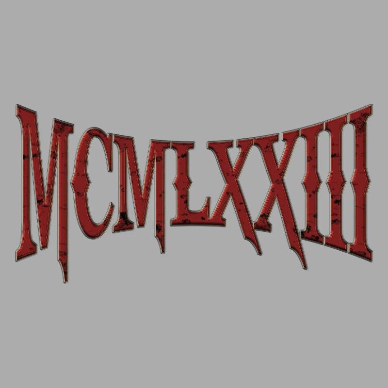 MCMLXXIII 1973 50. Geburtstag B-Day Geburtstagsgeschenk