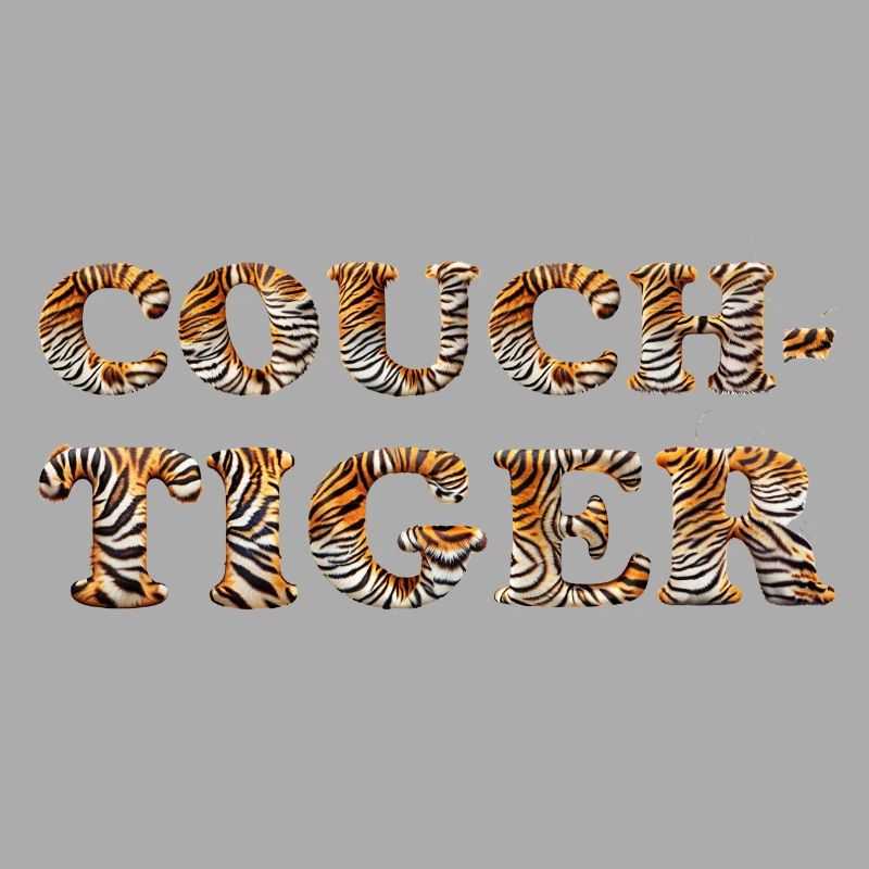 Pun ambiguous expression - couch tiger