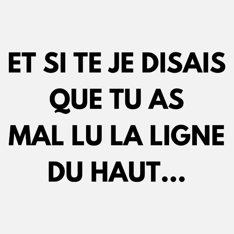et si te je disais