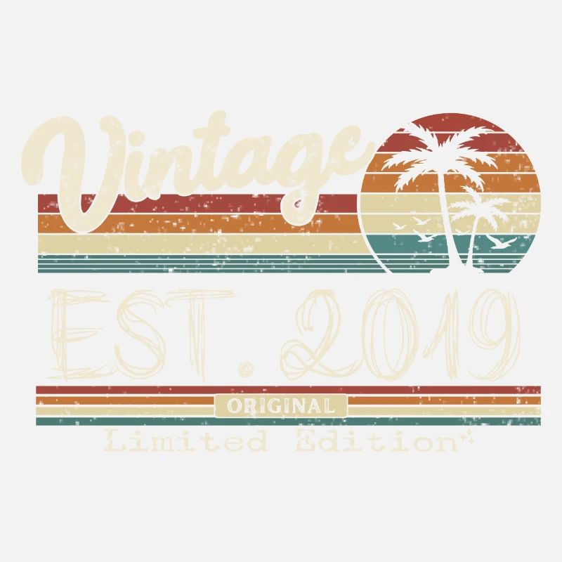 2019 Born Vintage Geburtstagsgeschenk