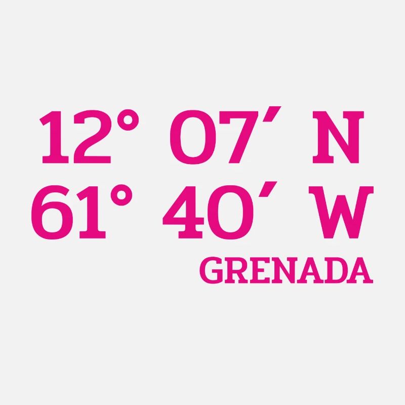 Grenada Coordinates - Koordinaten - Karibik