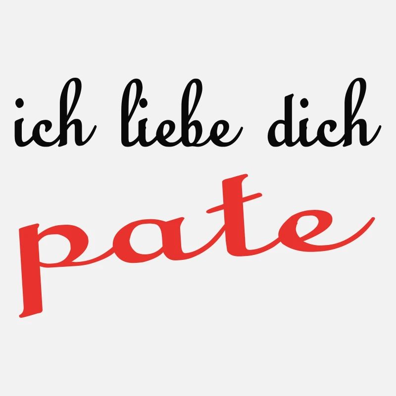 Ich liebe dich pate