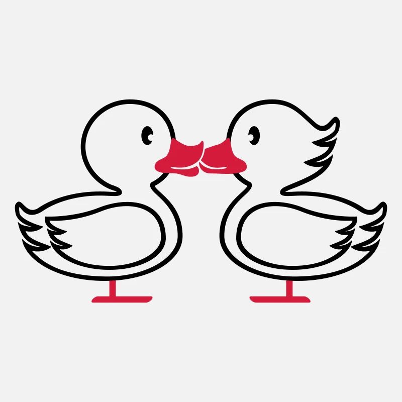 Enten Kuss Linie
