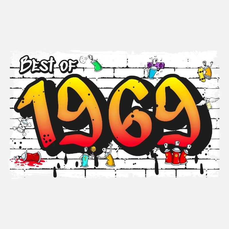 Retro vibes 1969 Graffiti – 56 ans d’audace
