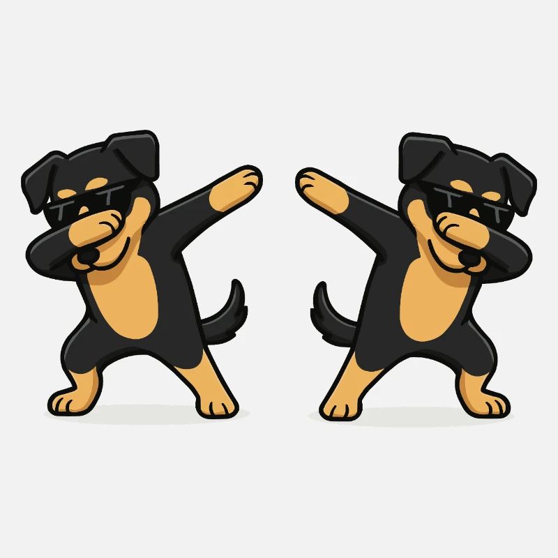 Bande dessinée pour chiens Dabbing 2