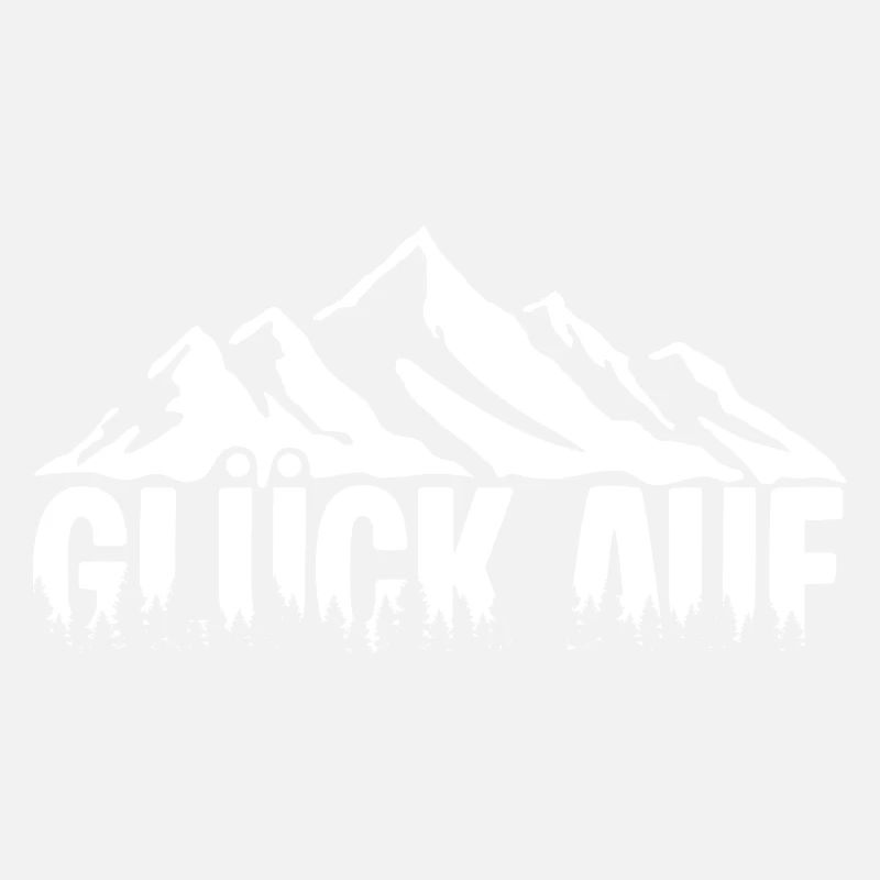 Glueck auf Berg