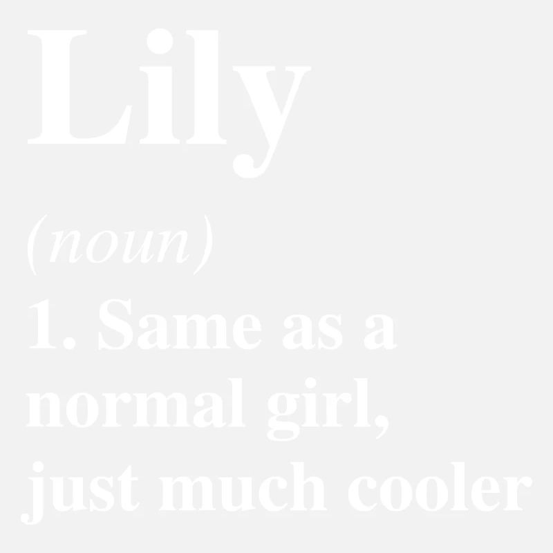 Lily définition Cool Nom Dire Cadeau