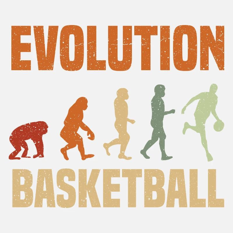 Basketball Evolution From Monkey To Men BBall