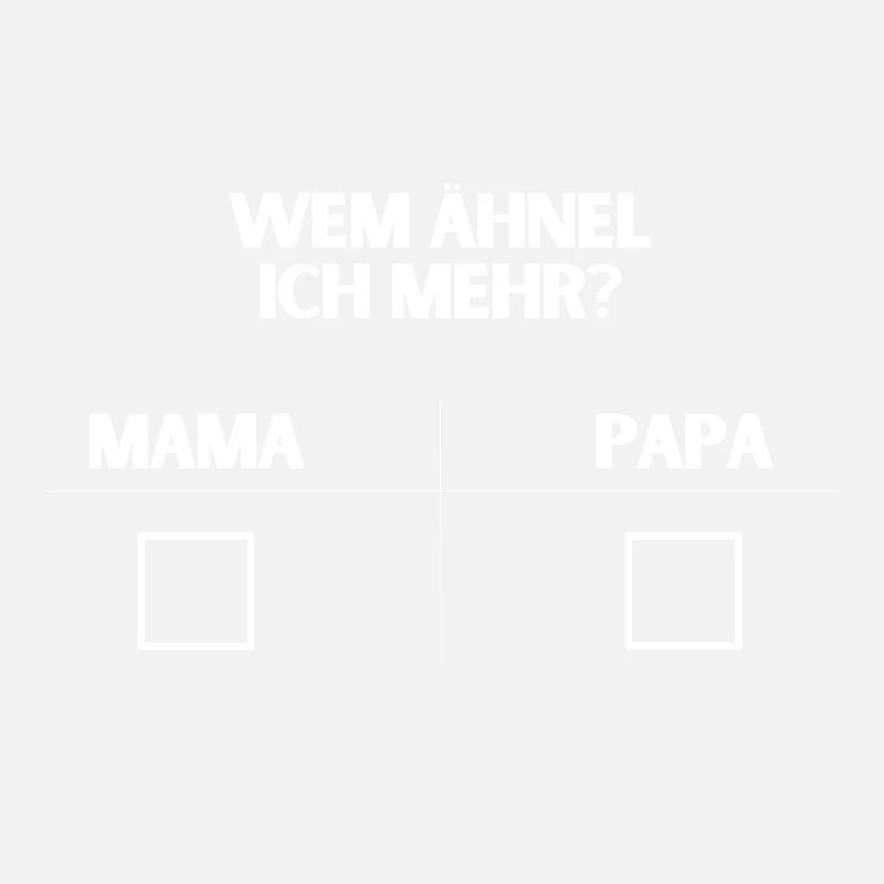 Wem ähnel ich mehr | Shirt, Geschenkidee