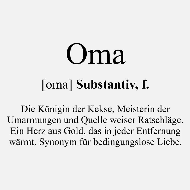 Oma Definition Dictionary