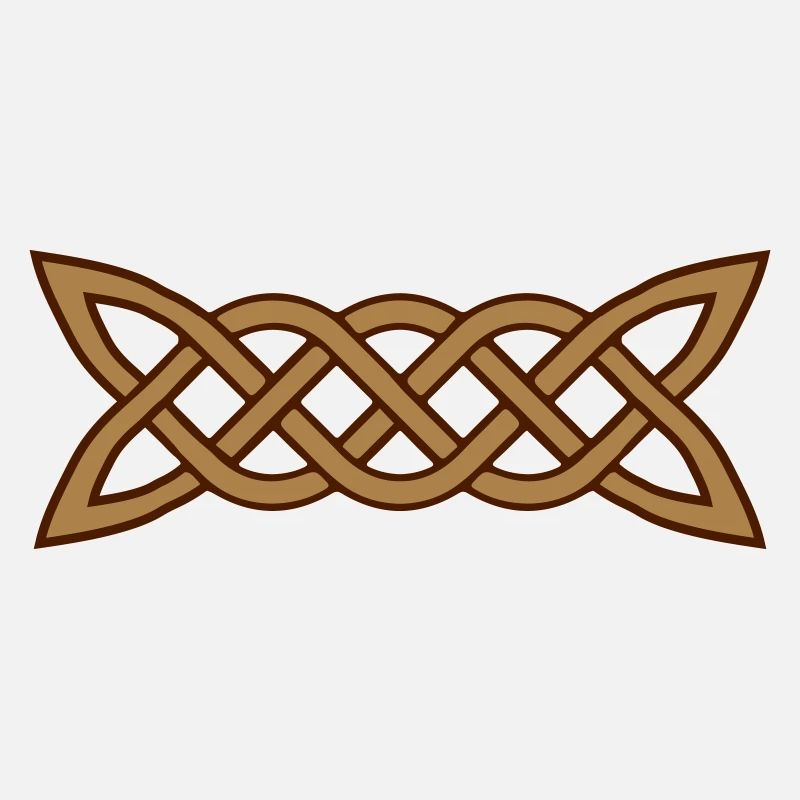 Celtic knot pattern