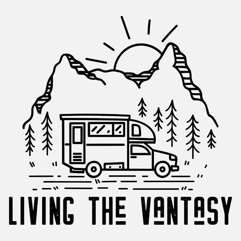 Living the Vantasy - Van Camping Camper