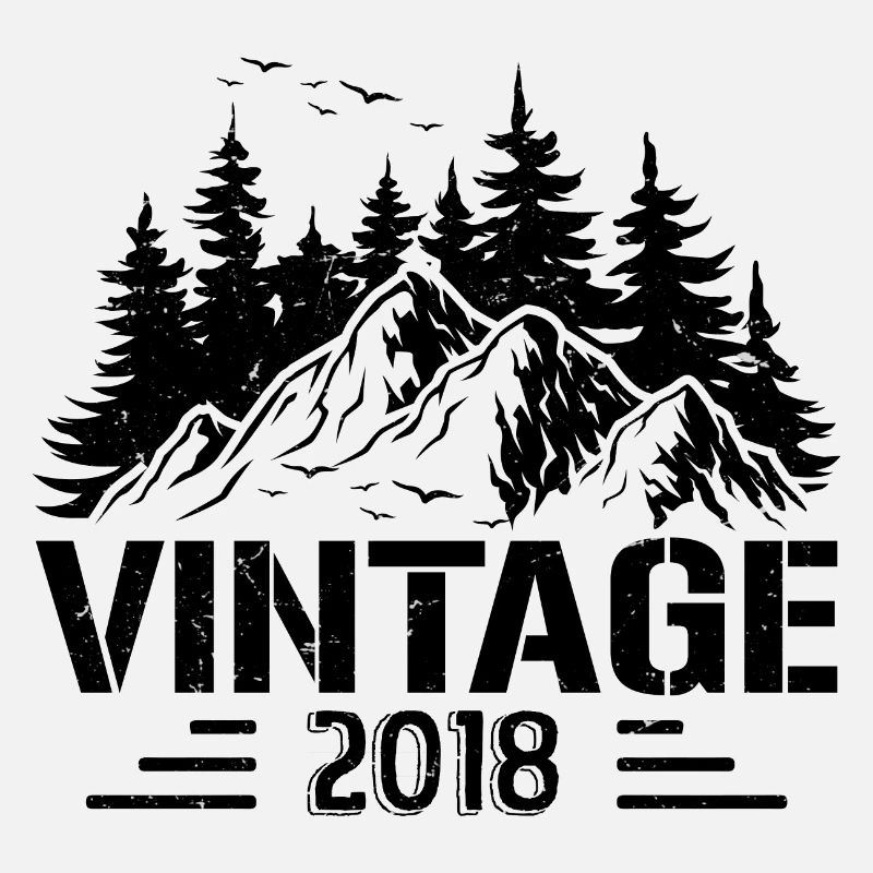 T-Shirt VINTAGE 2018