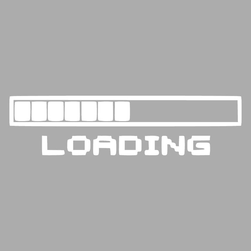 Loading bar white