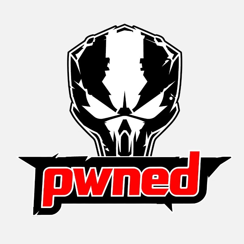 "Pwned" Power Apparel Skull