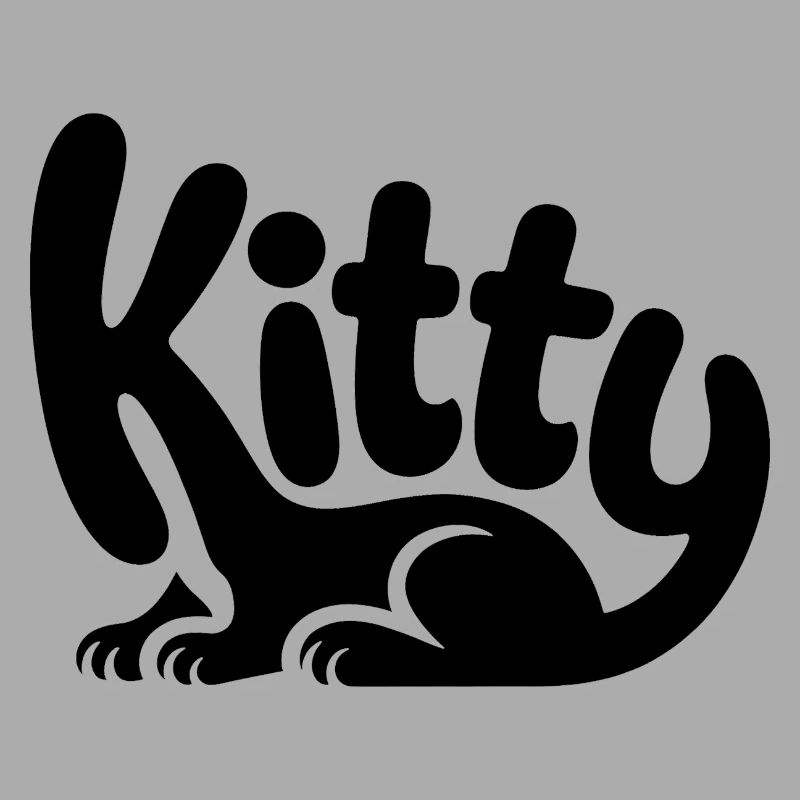 Kitty - Conception de chat de compagnie mignon