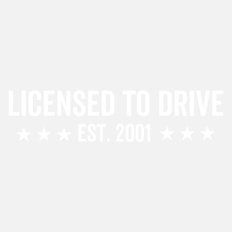 Permis de conduire en 2001