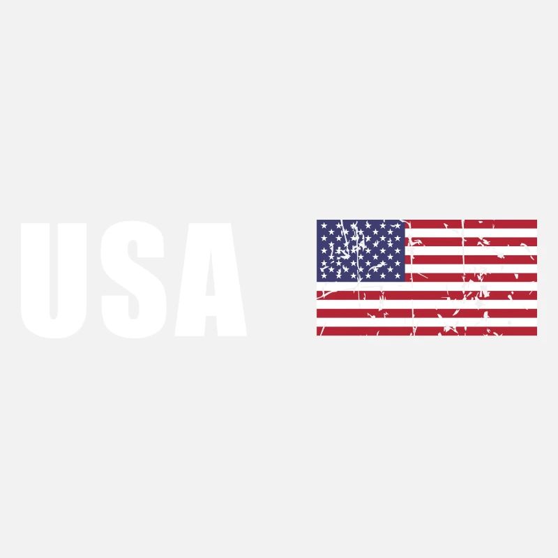 drapeau américain vintage