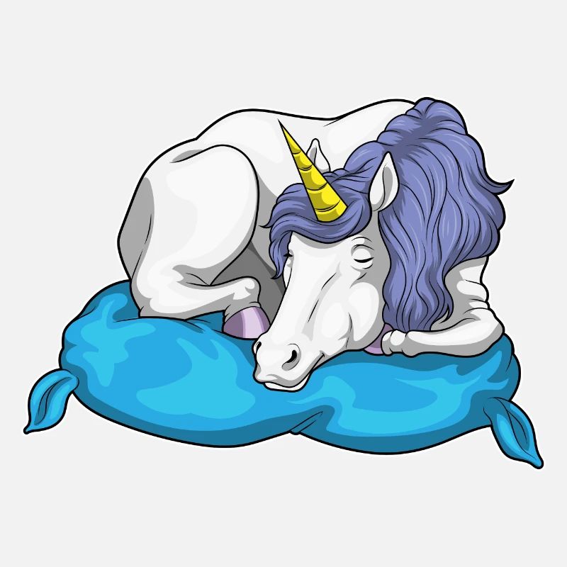 Oreiller de couchage Licorne