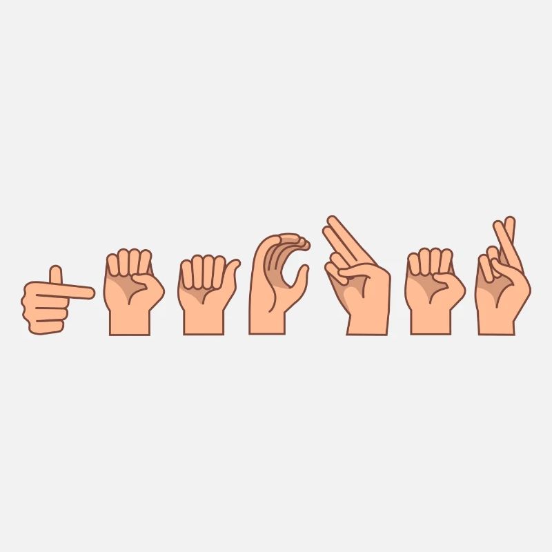 ASL Teacher Sign Language Hand Signs Deafness