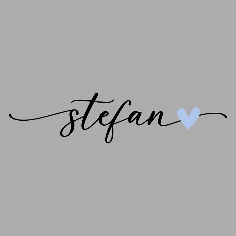 Stefan Name Calligraphy Font