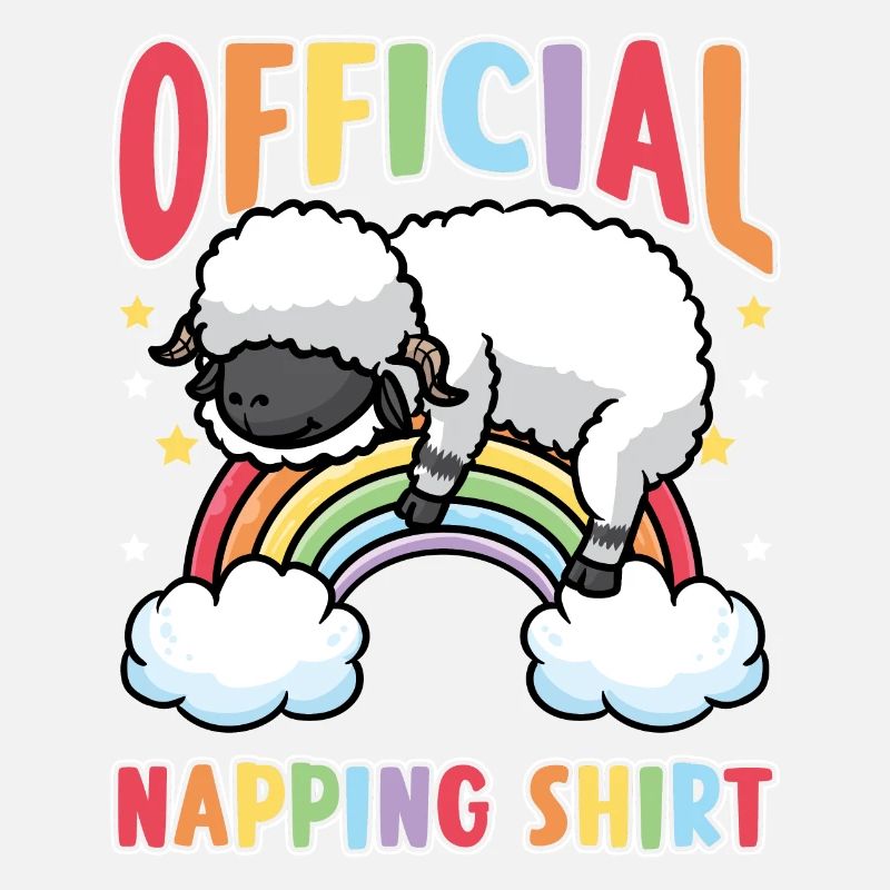 Pyjama arc-en-ciel de mouton à nez noir du Valais