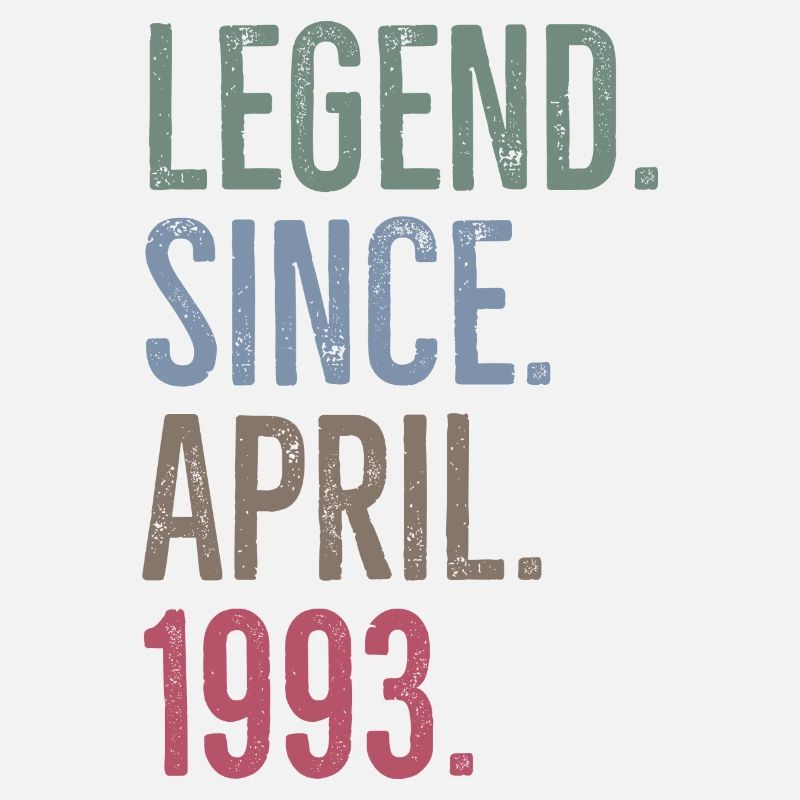 Legend Since April 1993