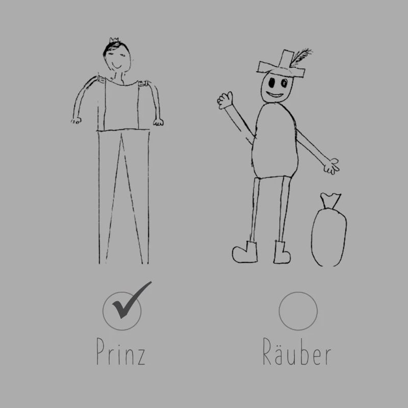 Prinz oder Räuber? Prinz!