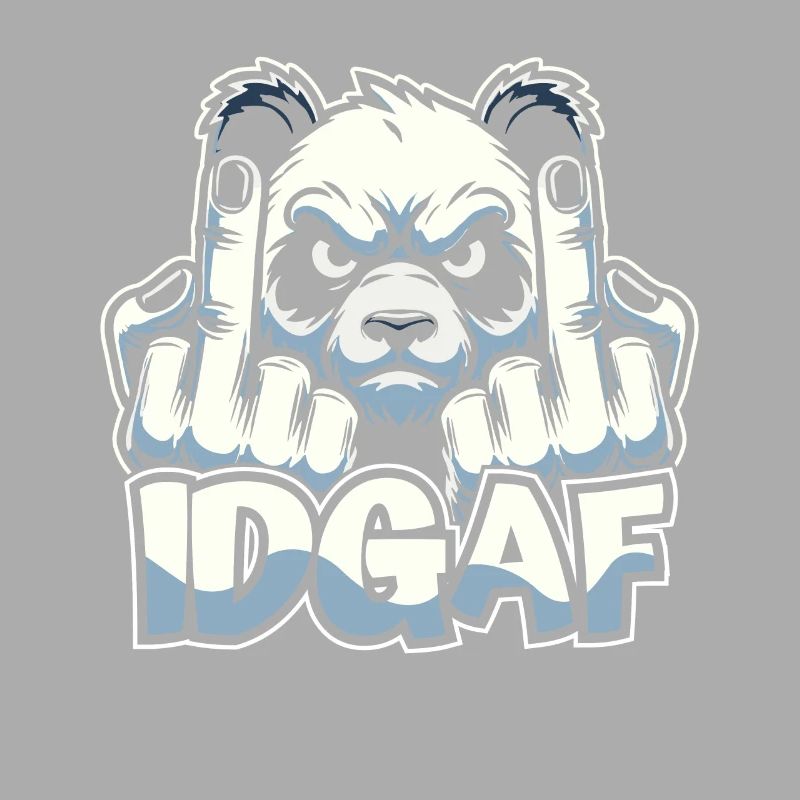 Panda géant Panda Ours Idgaf