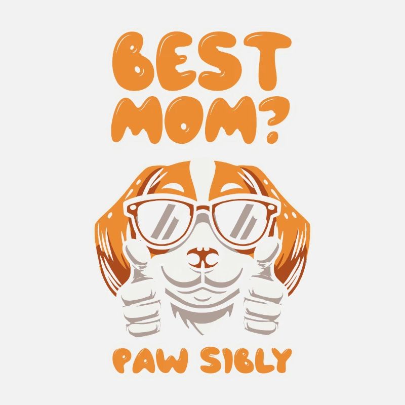 Beagle Mutter Meilleure maman Pawsibly
