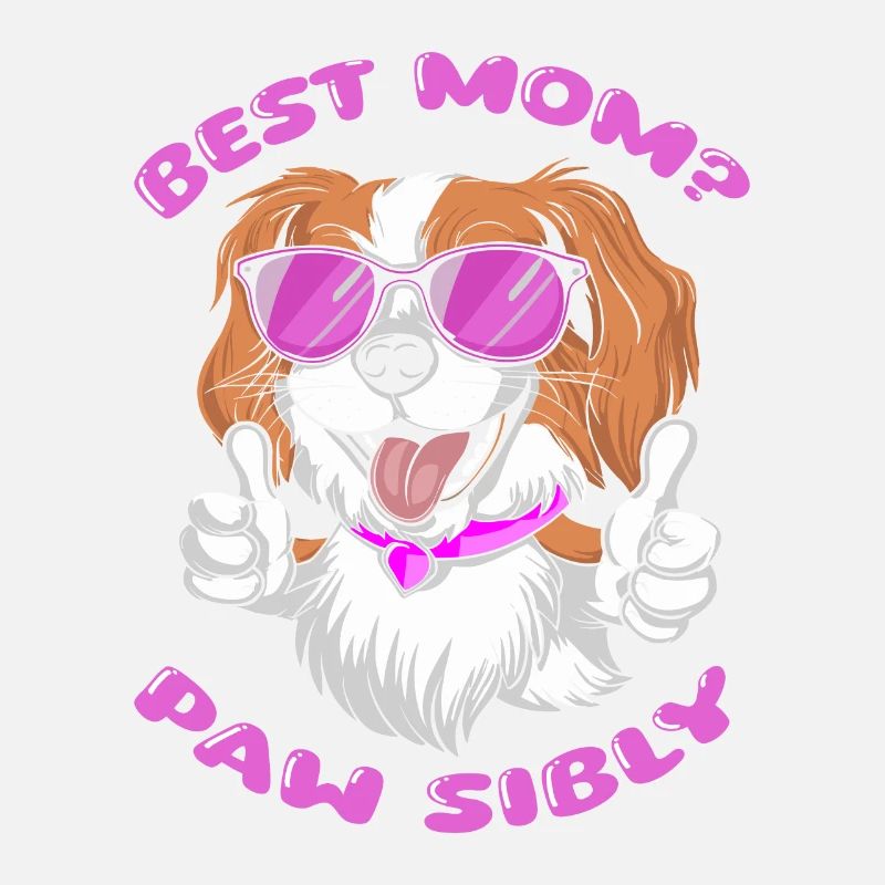 Roi Charles Cavalier Mère Meilleure Maman Pawsibly