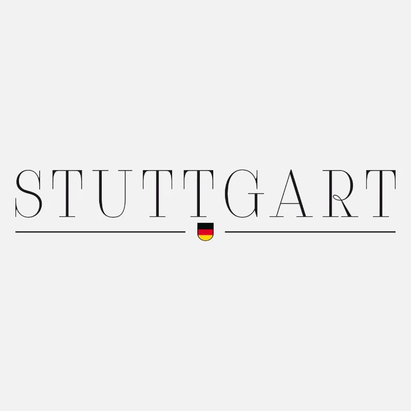 Stuttgart , Germany Style Design T-Shirt
