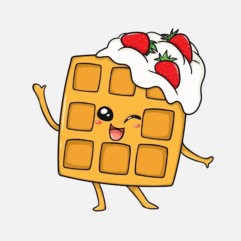 Waffel Pfannkuchen Palatschinken Eierkuchen Süßes