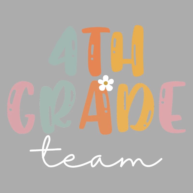 Équipe 4e année comme 4e année Escouade école élémentaire