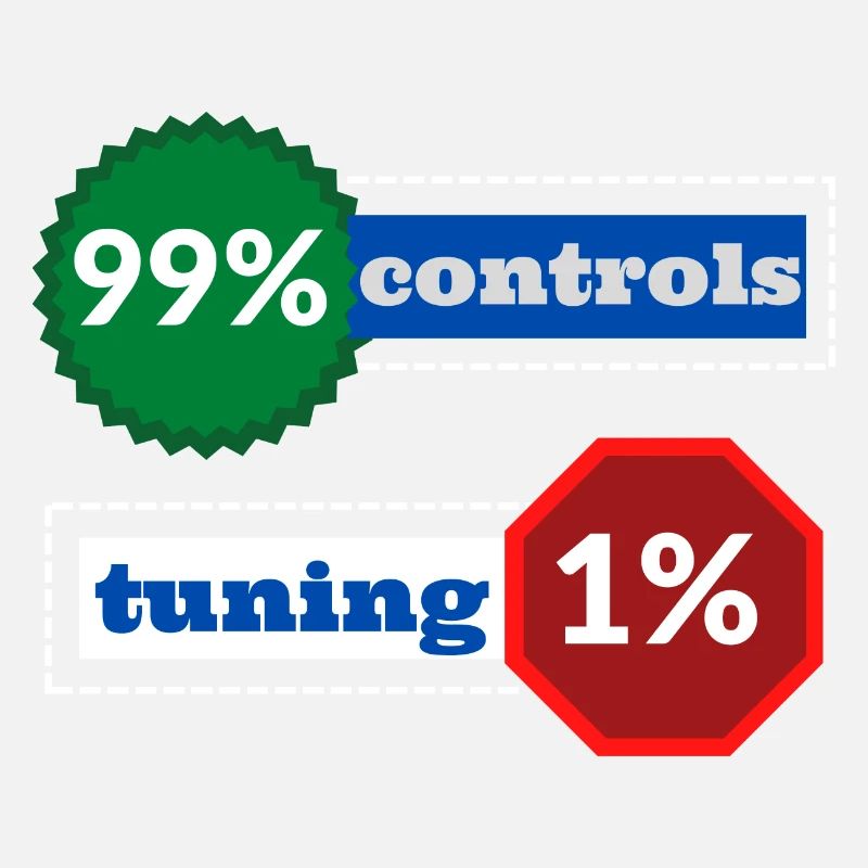 1 % de coordination 99 % de contrôles