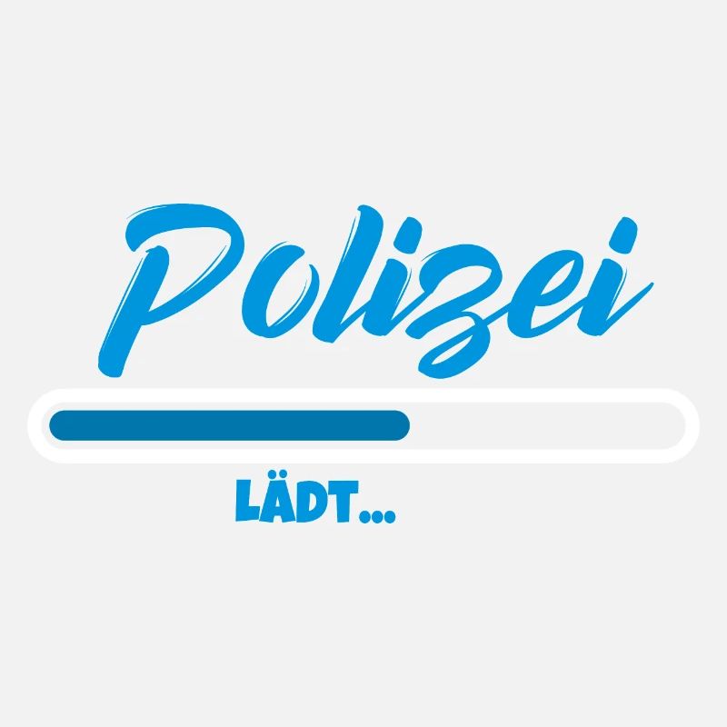 Polizei lädt Bitte warten Geschenk