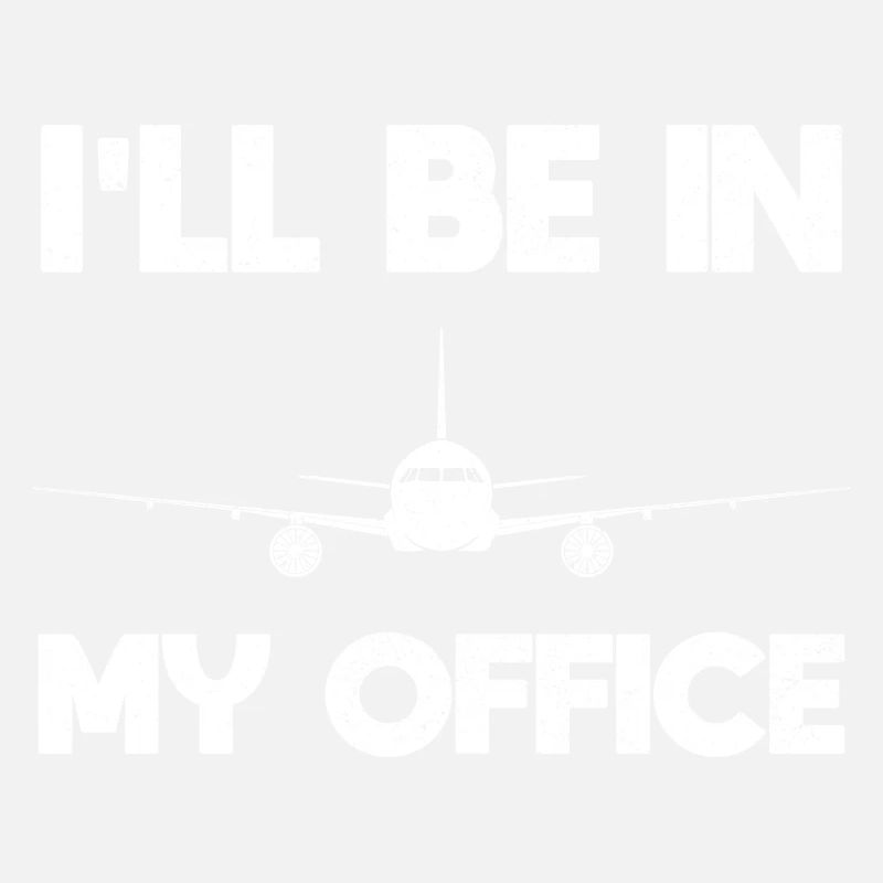 Airplane Pilot Flying Office Cockpit I Gift