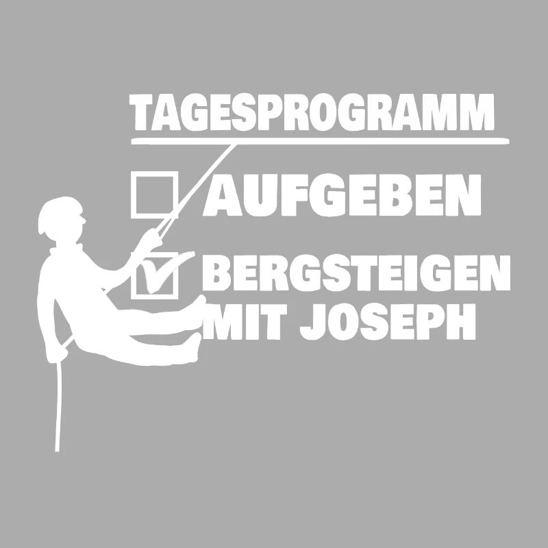 Berg mit joseph oder aufgeben