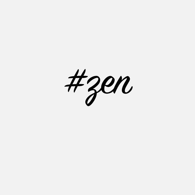 hashtag zen