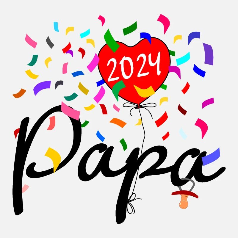 Papa 2024 Konfetti